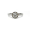 Bague 48 Solitaire - Or, Platine, Diamant 0,50 carat 58 Facettes 250274R