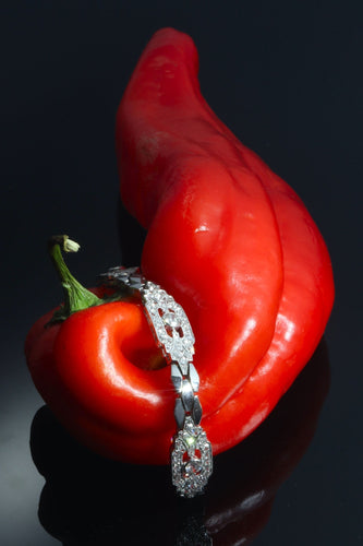 Bracelet Glamour Vintage : Un hommage diamantaire aux années 50 58 Facettes 20302-0012