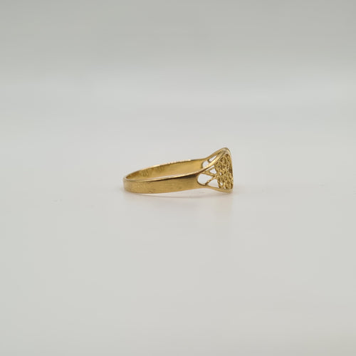 Bague 50 Bague or jaune 58 Facettes