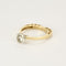 Bague 54 Bague en or jaune, or blanc et diamant 58 Facettes BEA3552
