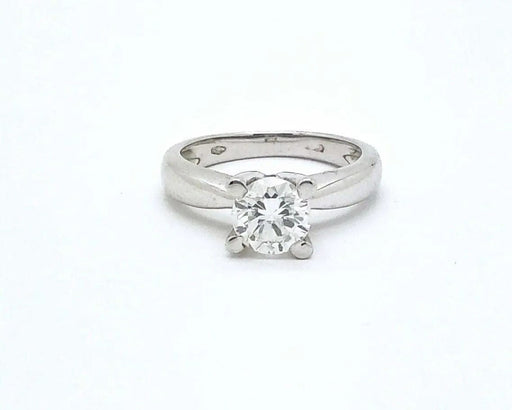 Bague Bague solitaire de 1,028 carat avec certificat gemmologique 58 Facettes 5600