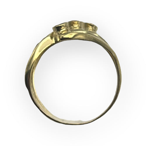 Bague 52 Bague trio saphir rubis émeraude 58 Facettes 149057139