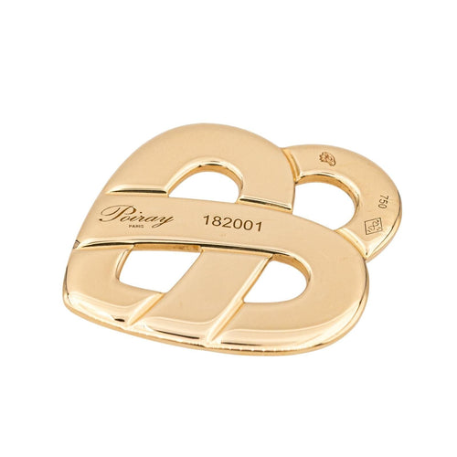 Pendentif Poiray Pendentif Cœur entrelacé Or jaune 58 Facettes 3877903CN