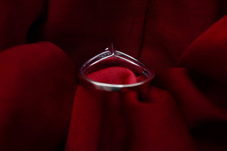 Bague 50 Mauboussin - Bague 3 griffes en or 750 et diamant 0,23 ct 58 Facettes 240312