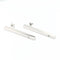 Boucles d'oreilles Boucles d'oreilles en or blanc et diamants 58 Facettes 30220