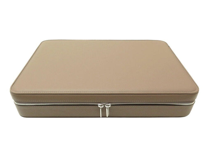 rare etui de voyage pour 12 montres ROLEX en cuir +boite  travel case 58 Facettes 270232