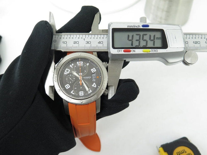 Montre montre HERMES clipper diver chronographe cp2.941 44 mm automatique 58 Facettes 268184