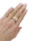 Bague 54 Bague Cartier, "Trinity", 3 tons d'or. 58 Facettes 35125