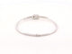 Bracelet bracelet CHAUMET jonc jeux de liens en or blanc 18k 13.4gr diamants 58 Facettes 265471