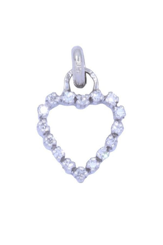 Pendentif PENDENTIF CŒUR DIAMANTS 58 Facettes 083281