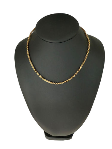 Chopard Collier à chaîne en or jaune 18 carats 58 Facettes