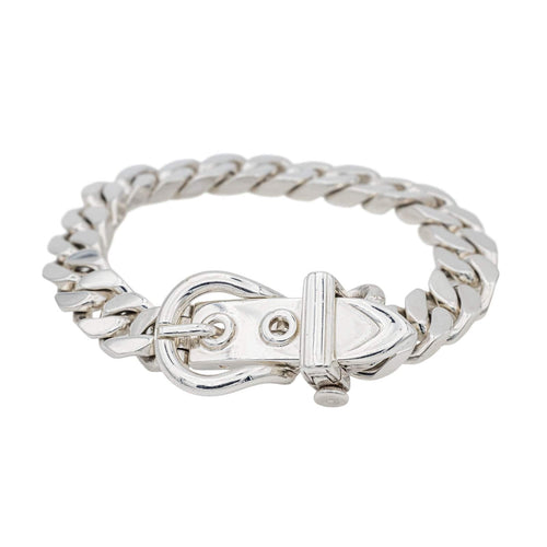 Bracelet Hermès Bracelet Ceinture  Argent 58 Facettes 3726332CN