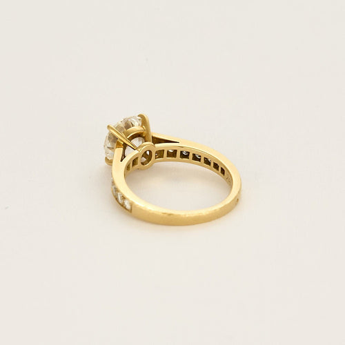 Bague 49 CARTIER - Diane - Solitaire en or jaune et diamant 1.94ct 58 Facettes JR03