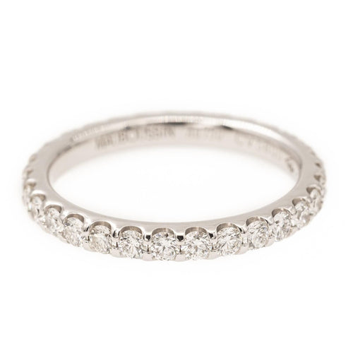 Bague 51 Bague Alliance américaine Or blanc Diamant 58 Facettes 2172932CN