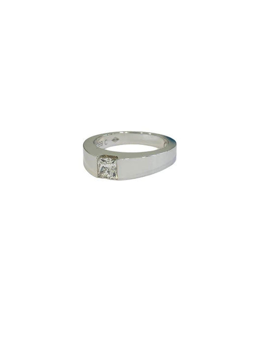 Bague 49 CARTIER - Bague en or blanc et diamant 58 Facettes