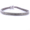 Bracelet BRACELET « TENNIS » EN OR BLANC 18 KT AVEC DIAMANTS 58 Facettes