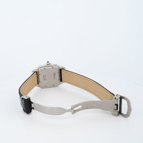 Montre Cartier - Montre Panthère cadran ivoire chiffres romains en acier et or jaune 58 Facettes