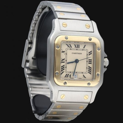Cartier Santos De Cartier Galbee 手表 
