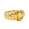 Bague 55 Bague Or jaune Citrine 58 Facettes 4191879CN