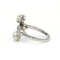 Bague 53 Bague - Or blanc, perles et diamants 58 Facettes 1155