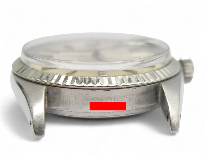 Montre vintage montre ROLEX oyster datejust 1601 36 mm acier jubile automatique 58 Facettes 270144