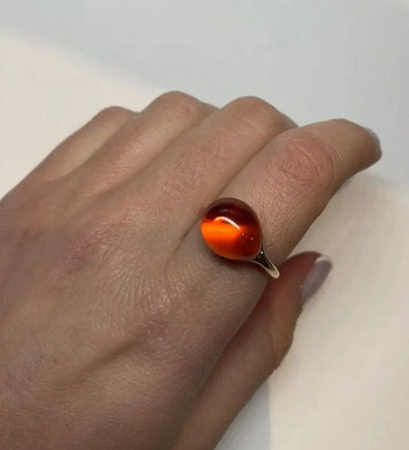 Bague 51 POMELLATO - Bague ROUGE PASSION or saphir 58 Facettes