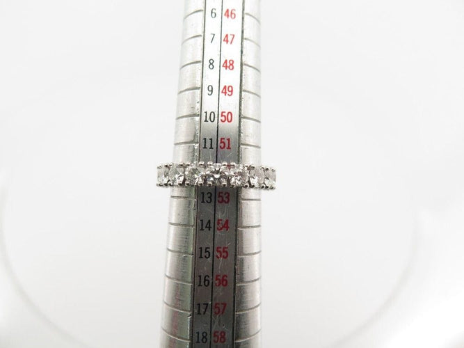 Bague 52 bague CARTIER alliance destinee crn4127552 t52 platine & diamants 58 Facettes 256924