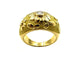 Bague 57 VAN CLEEF & ARPELS. Bague vintage or jaune 18K et diamant 58 Facettes
