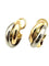 Boucles d'oreilles CARTIER. Collection "Trinity Classique ", boucles d'oreilles 3 ors 58 Facettes