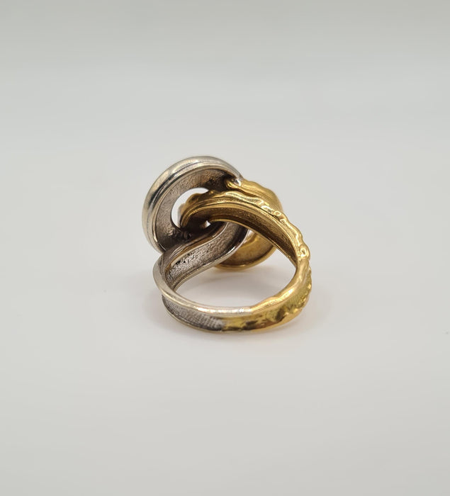 Mauboussin - Anillo de oro amarillo y blanco de 18 quilates.