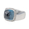 Bague 57 Fred Bague Pain de sucre Or blanc Topaze, Diamant 58 Facettes 3249891CN