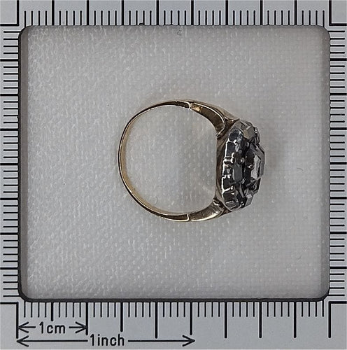 Bague 49 Brillance de taille table : une bague en diamant rare datant d'environ 1600 58 Facettes 25296-0103