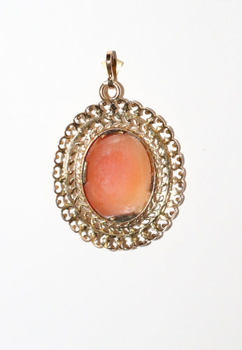 Pendentif Pendentif or jaune camée danseuse à l'antique 58 Facettes 592