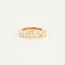 Bague 53.5 Bague or jaune et diamants 58 Facettes LP778/12