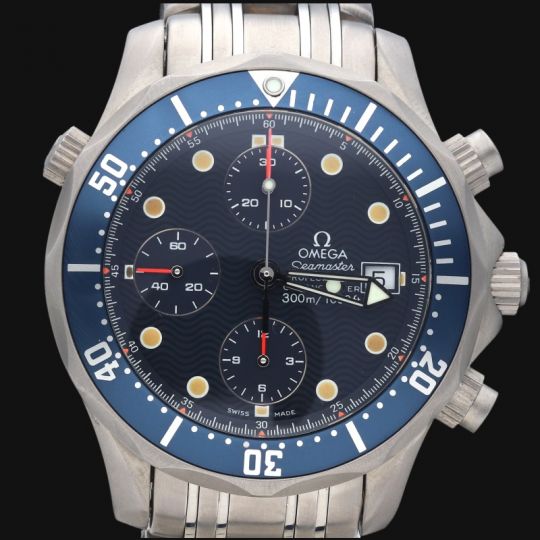 Orologio cronografo Omega Seamaster Diver 300M Titano