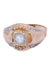 Bague 54 Solitaire diamant années 50 58 Facettes 093031