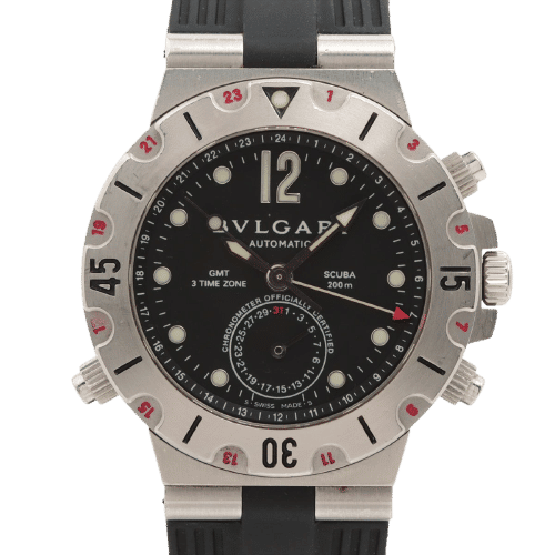 Montre BULGARI - Montre Diagono Scuba Full set 58 Facettes