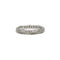 Bague 51 Bague or blanc et diamants 58 Facettes 200078R