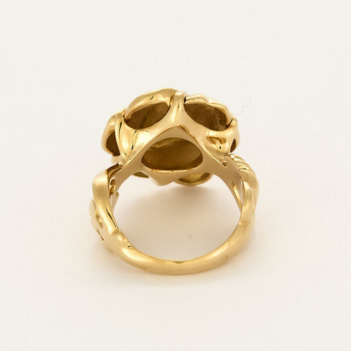 Bague 48,5 Chanel Bague Camélia en or jaune 58 Facettes NAR0893X2