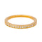 Bague 53.5 Bague Demi-alliance Or jaune Diamant 58 Facettes 4539264RV
