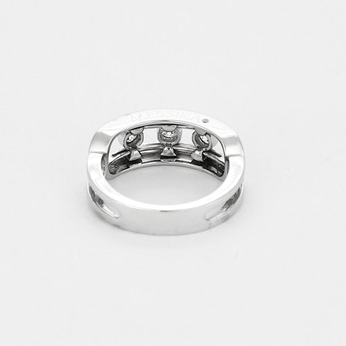 Bague 48 MESSIKA - Move Classique - Bague en or blanc et diamants 58 Facettes 58FC15