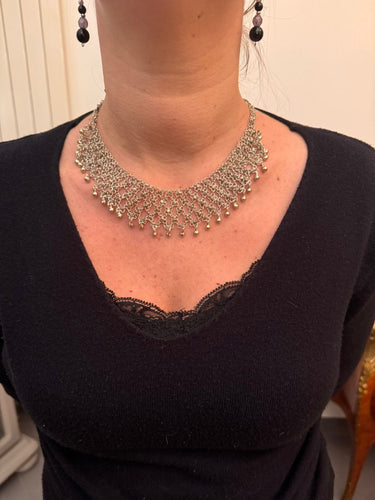 Collier Collier en argent à pendants 58 Facettes