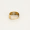 Bague 51,5 Bague en or jaune et or gris à motif géométrique 58 Facettes SOI3591
