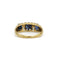 Bague 47 Bague - Or jaune, saphirs et diamants 58 Facettes 1122