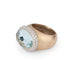 Bague POMELLATO - Bague Iceberg aigue-marine et diamants 58 Facettes