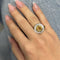 Bague 61 Bague citrine et diamants 58 Facettes 30269
