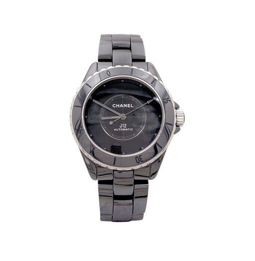 Montre Montre Chanel, "J12 Phantom", céramique noire, acier. 58 Facettes 35139