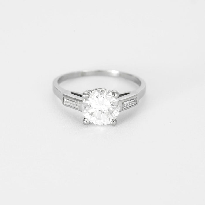 BOUCHERON - diamante solitario diamante platino