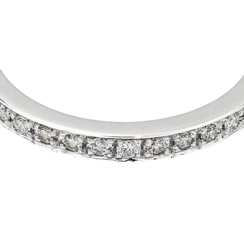 Bague 52 Bague Alliance Or blanc Diamant 58 Facettes 4152532RV