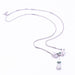 Collier Collier en or blanc, opale, diamants et émeraude 58 Facettes D364084JC